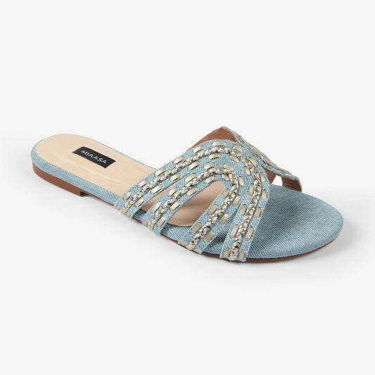 Zee Whipstitch 5.0 Blue | Miaasa | Footwear