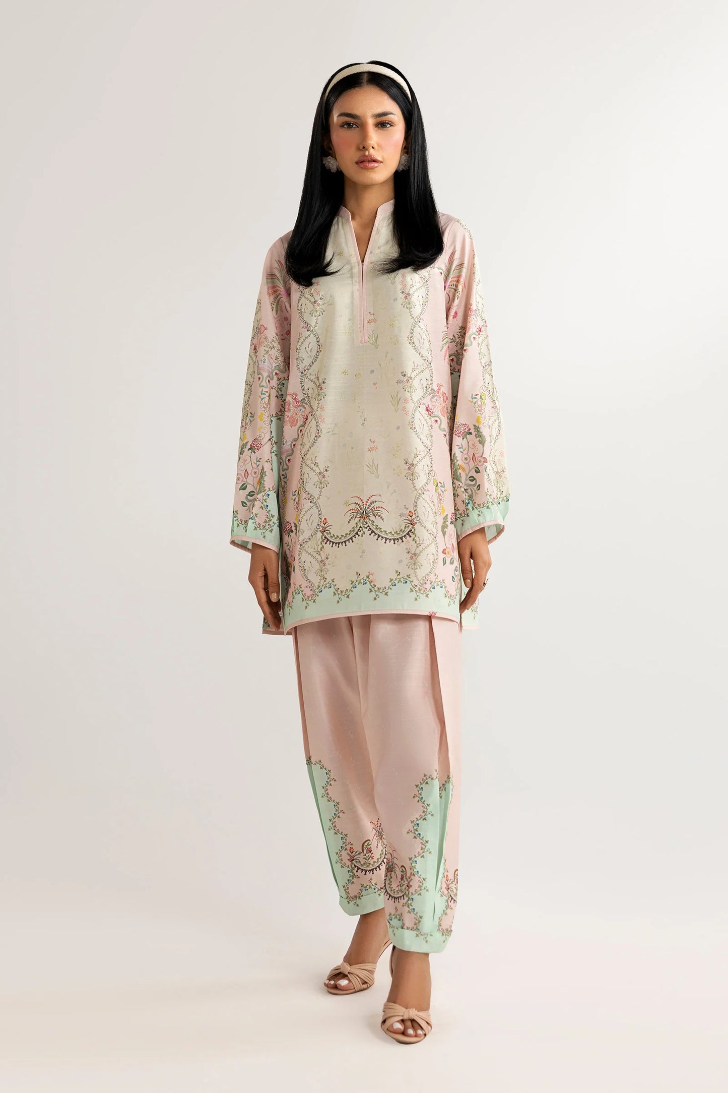 QPC-06 | Printed Co-ords '26 | Qalamkar