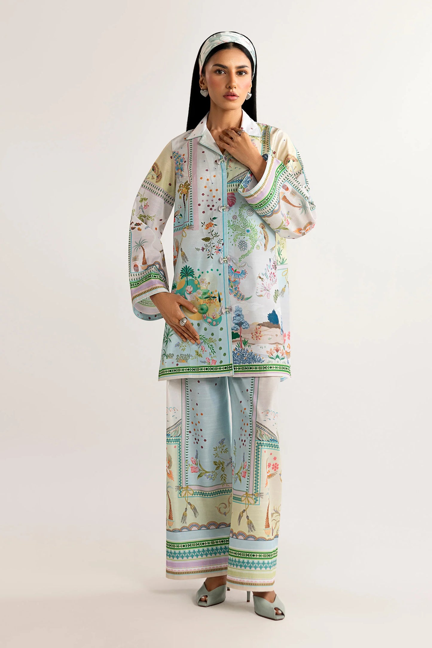 QPC-03 | Printed Co-ords '26 | Qalamkar