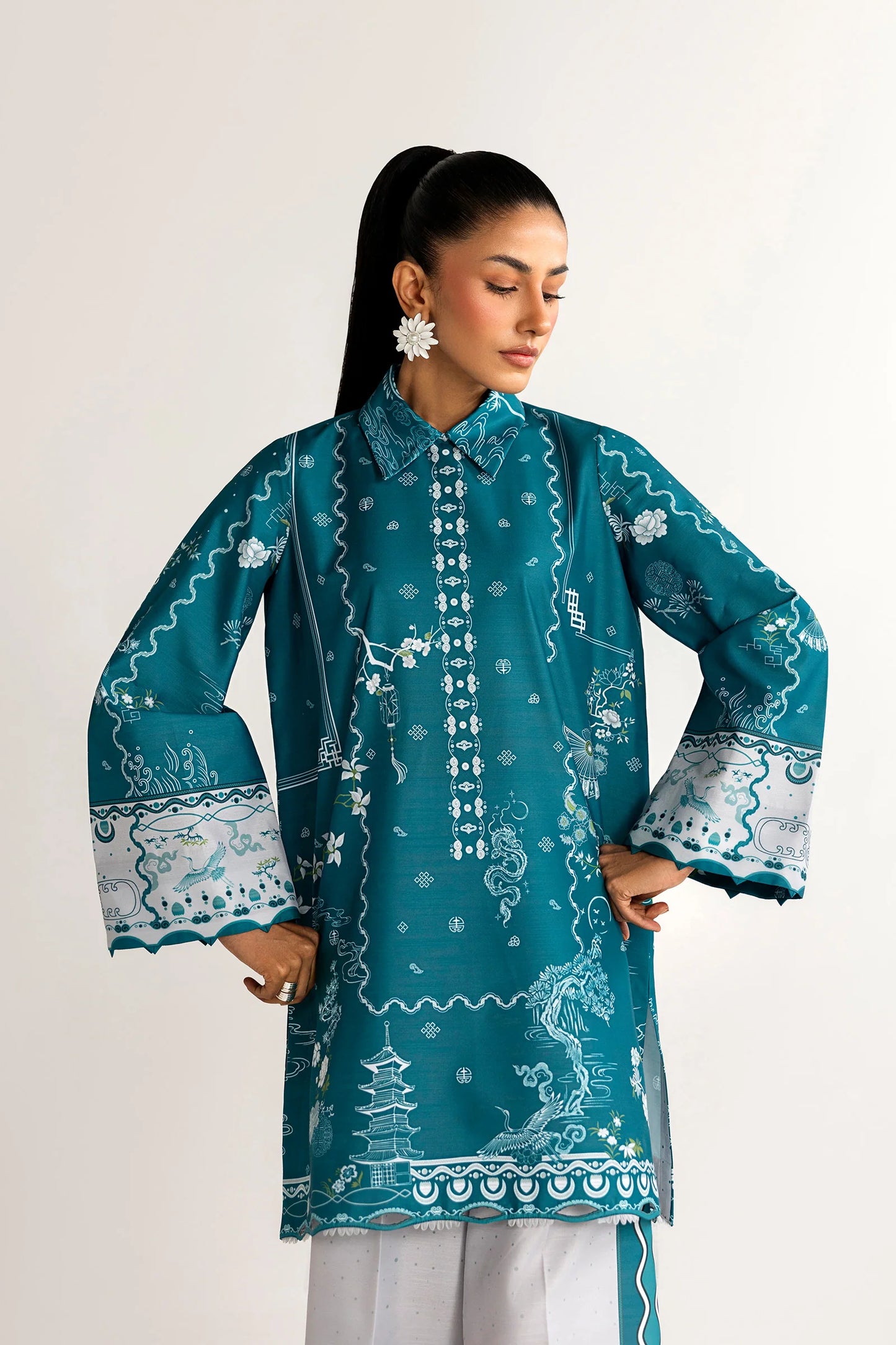 QPC-05 | Printed Co-ords '26 | Qalamkar