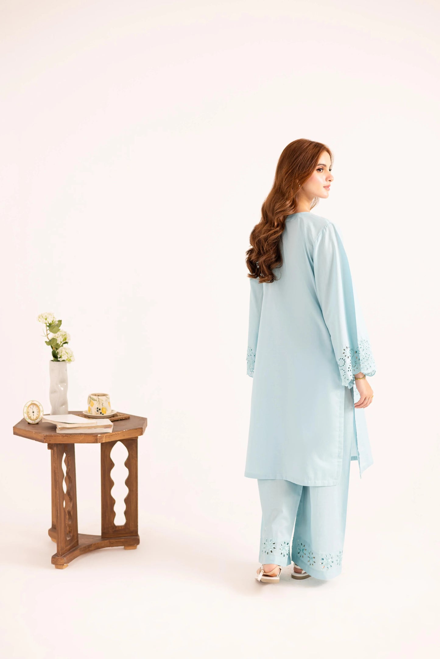 2PC Winter Embroidered Dress - 1123 | Winter Edit | Silayi Pret