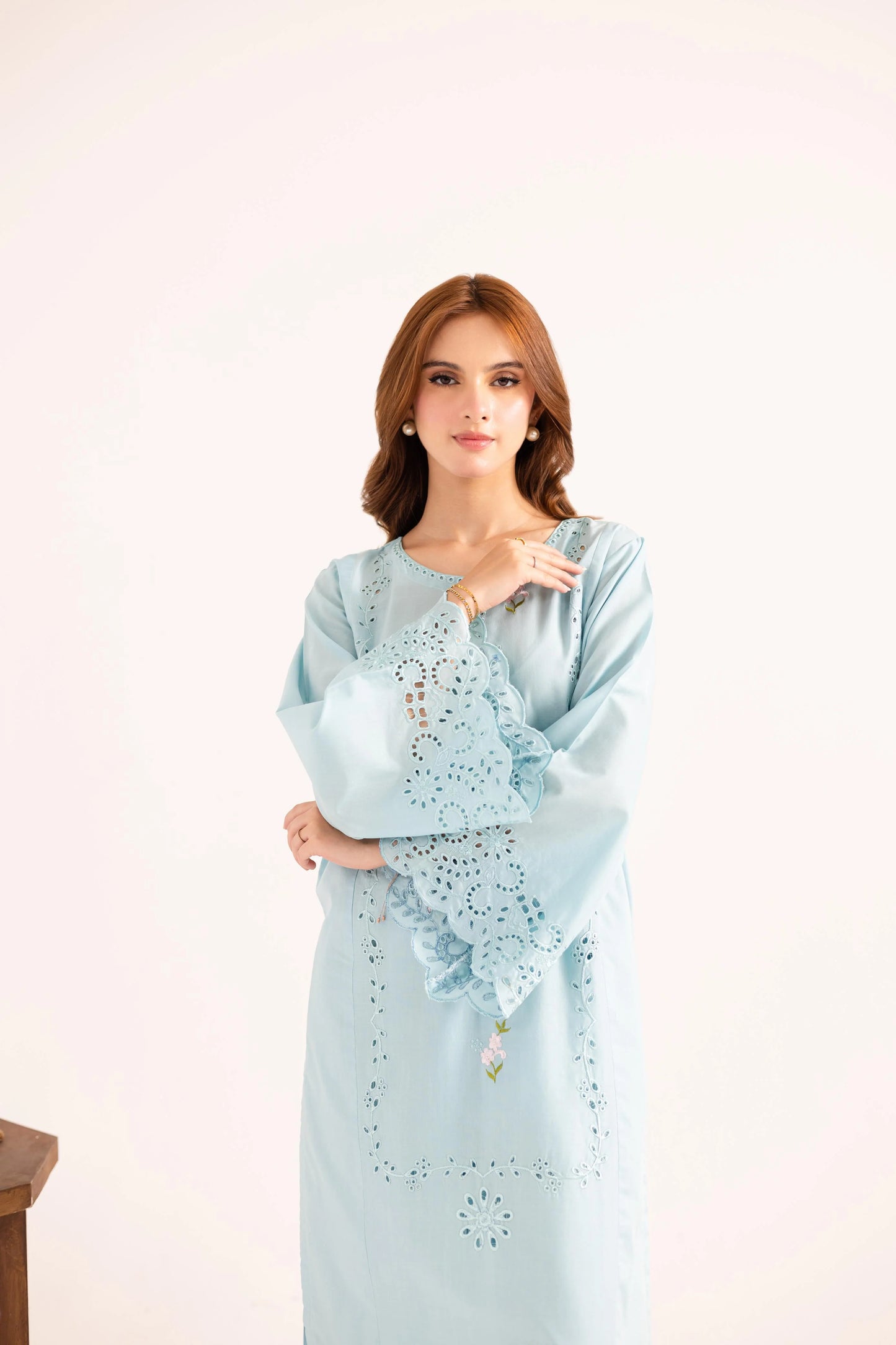 2PC Winter Embroidered Dress - 1123 | Winter Edit | Silayi Pret