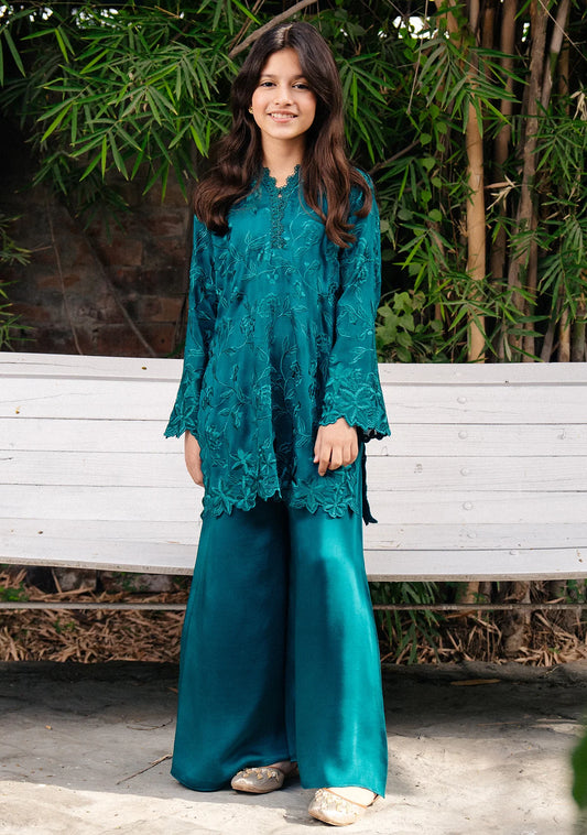 Arina Emerald Kids | New Arrivals | Zainab Zulfiqar Kidswear