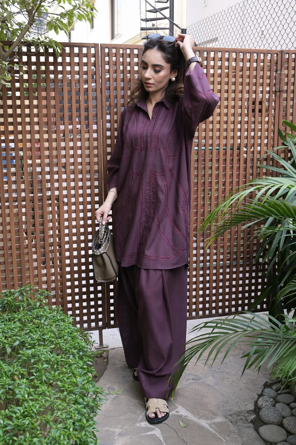 Burgundy Rosa Set | Winter Edit | La Pret