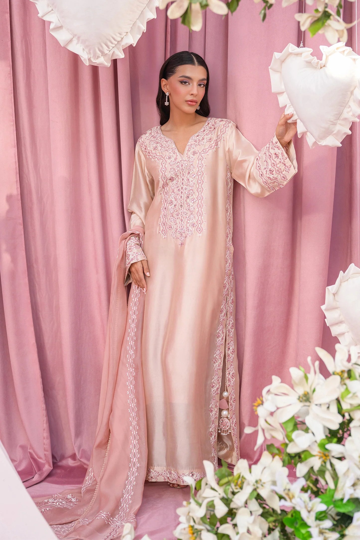 Blush Pink |  Eid Duo '26 | Flairs Studio