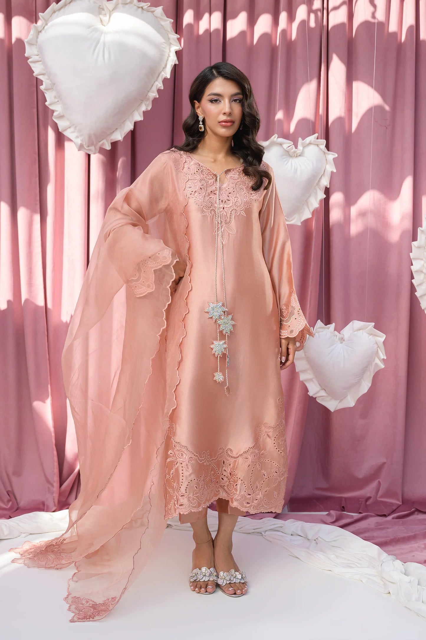 Peachy Nude |  Eid Duo '26 | Flairs Studio
