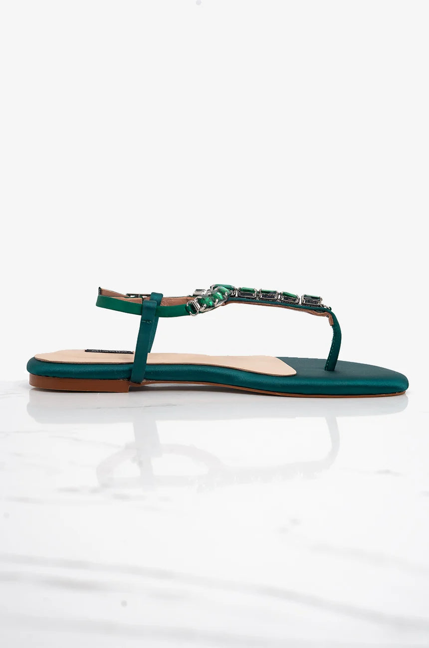 Zamira - Emerald Green  | New Arrivals | Miaasa | Footwear