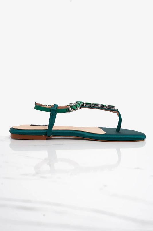 Zamira - Emerald Green  | New Arrivals | Miaasa | Footwear