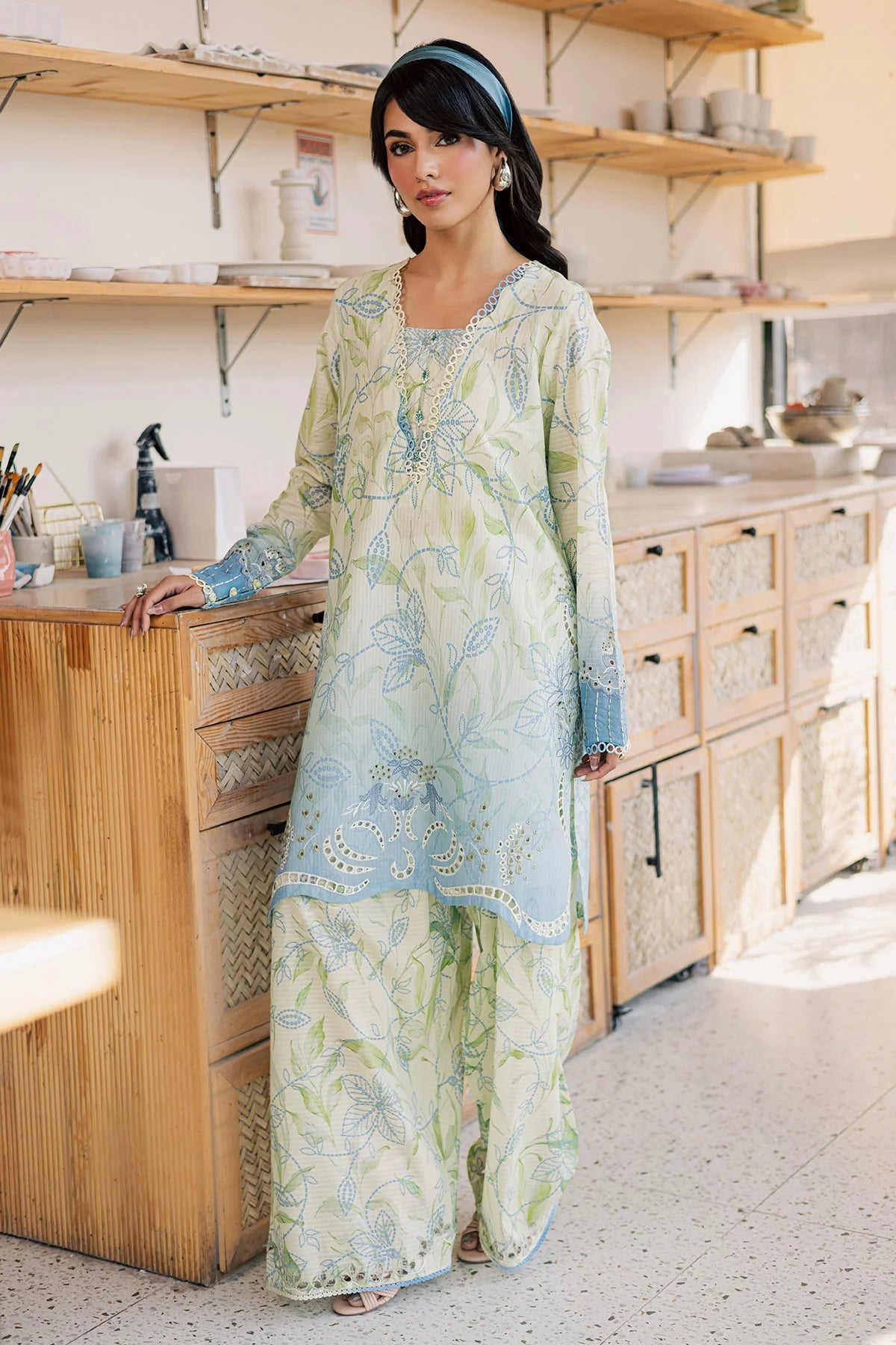 NU2-195 | Summer Lawn Collection '25 | Nureh
