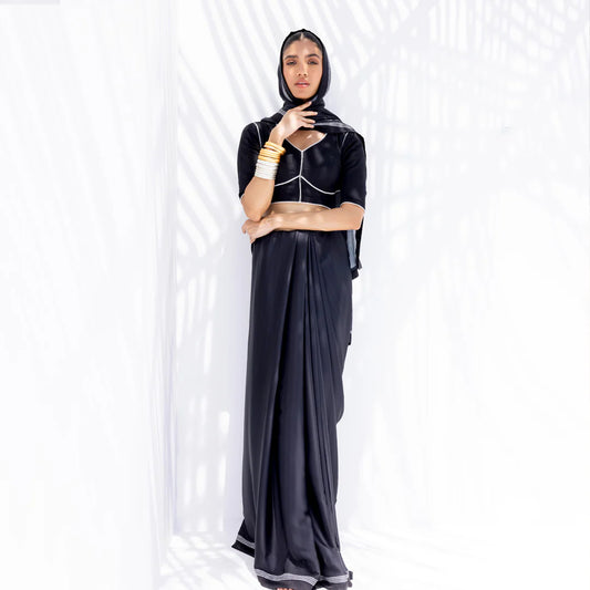 Surrayia Saree | Luxe Pret | M by Mahira