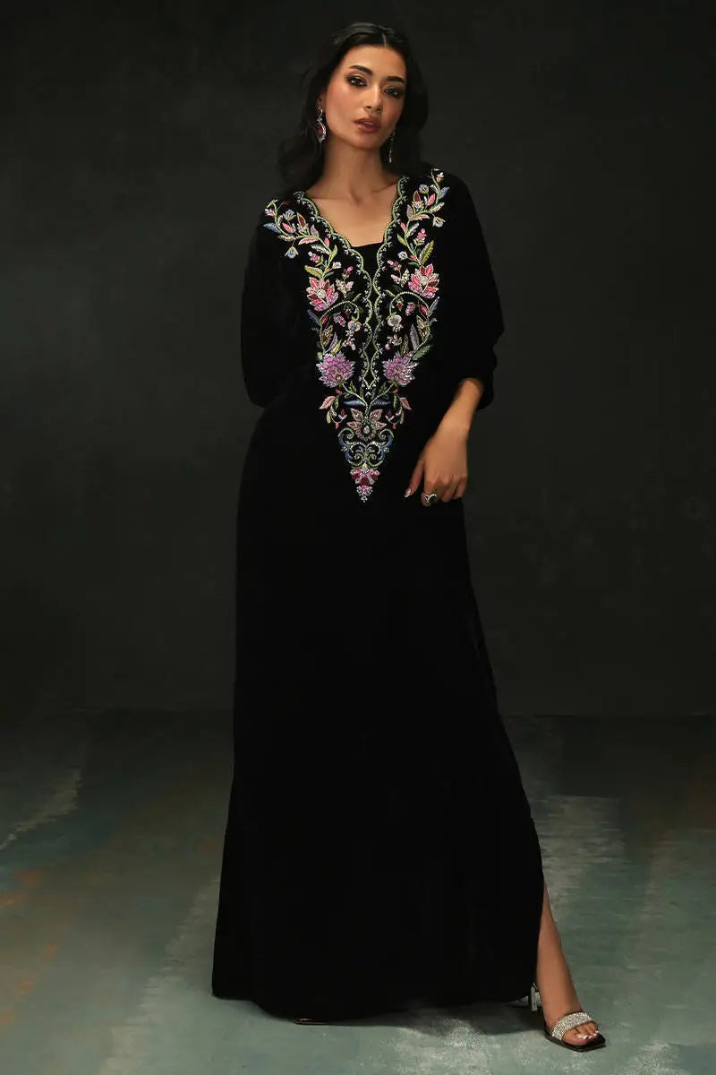 Moonflower Kaftan | VELVET ECLIPSE '25 | FARIDA HASAN