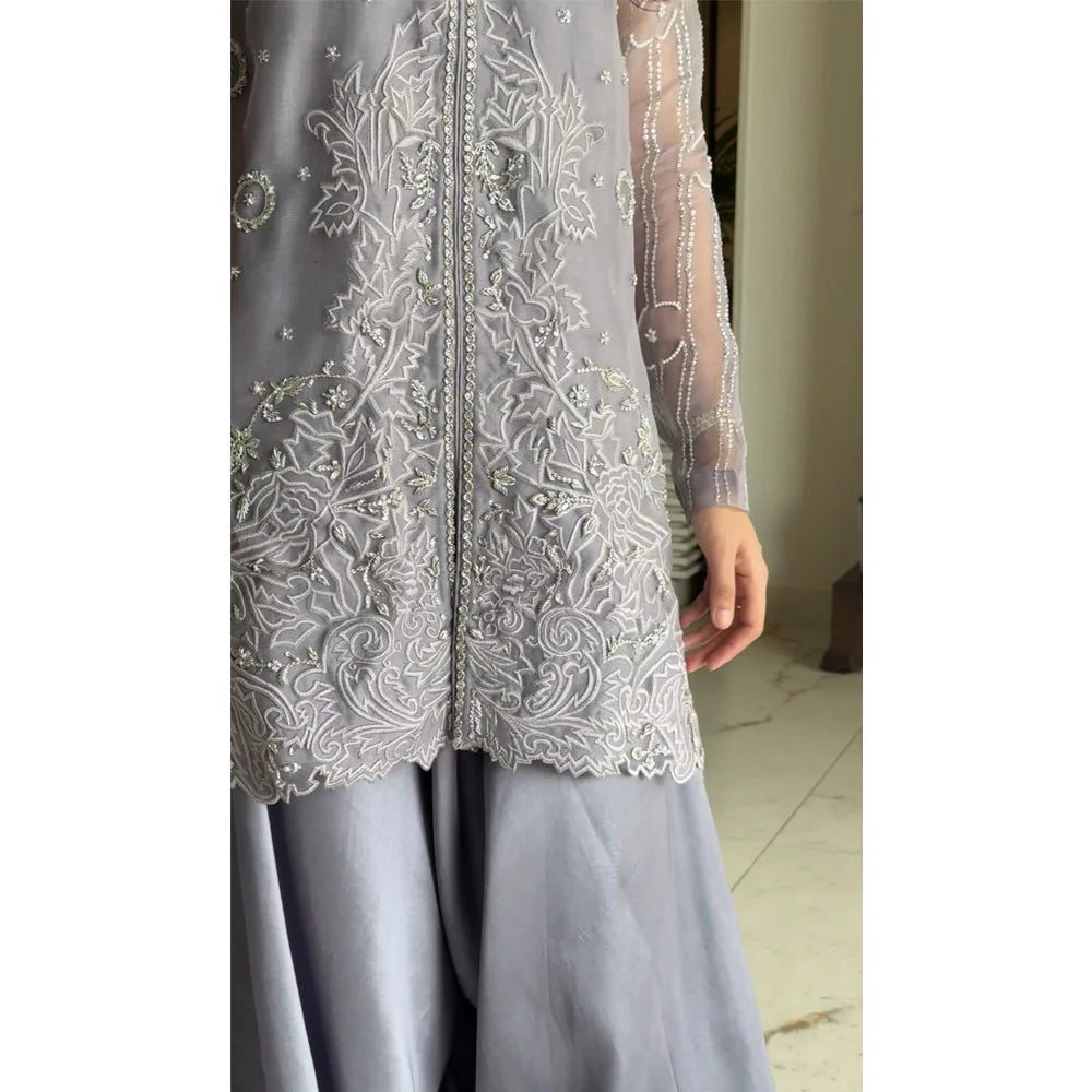 Liya Jacket Full Set | NIMRAH HAFSA