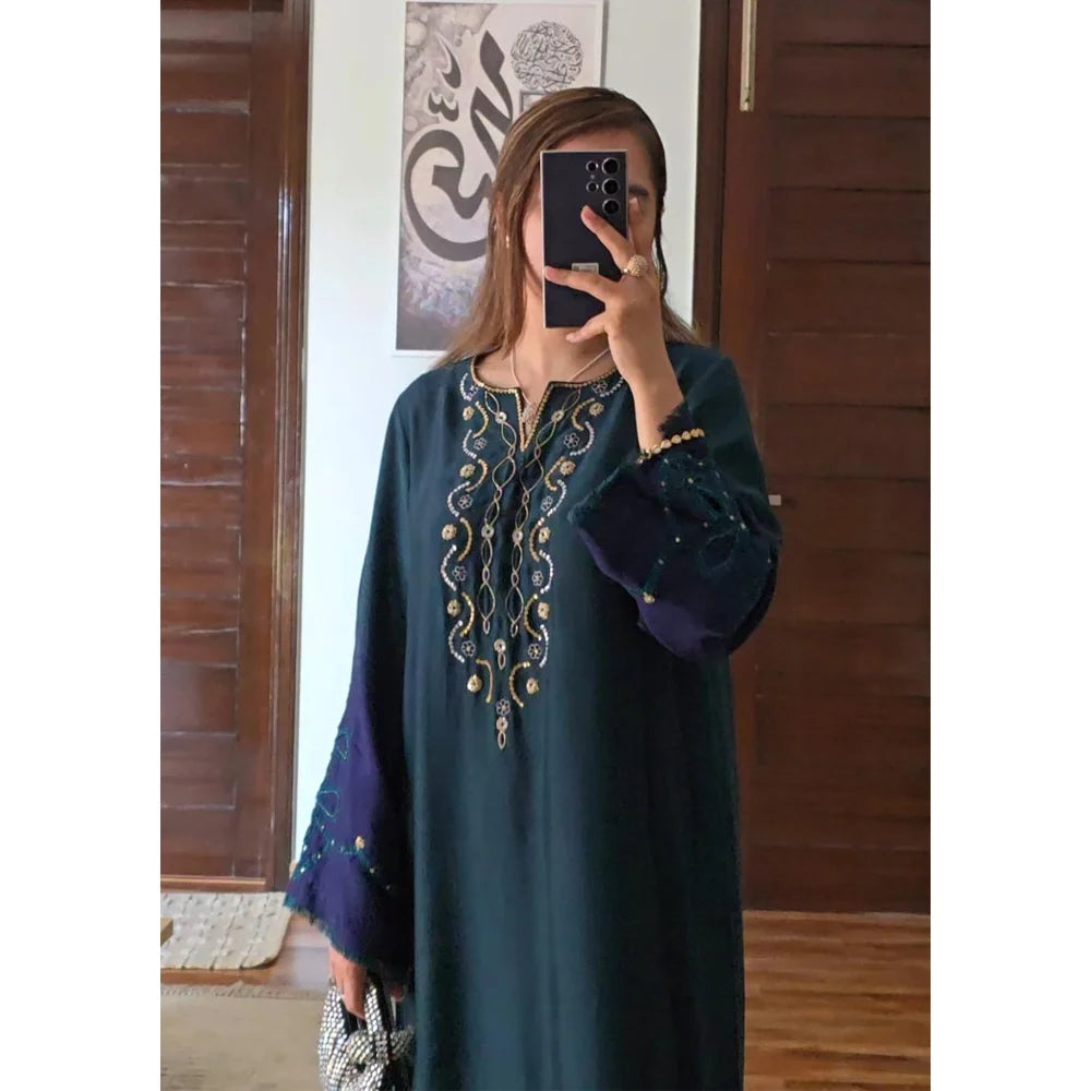 Zeyara Ombre Kaftan | NIMRAH HAFSA