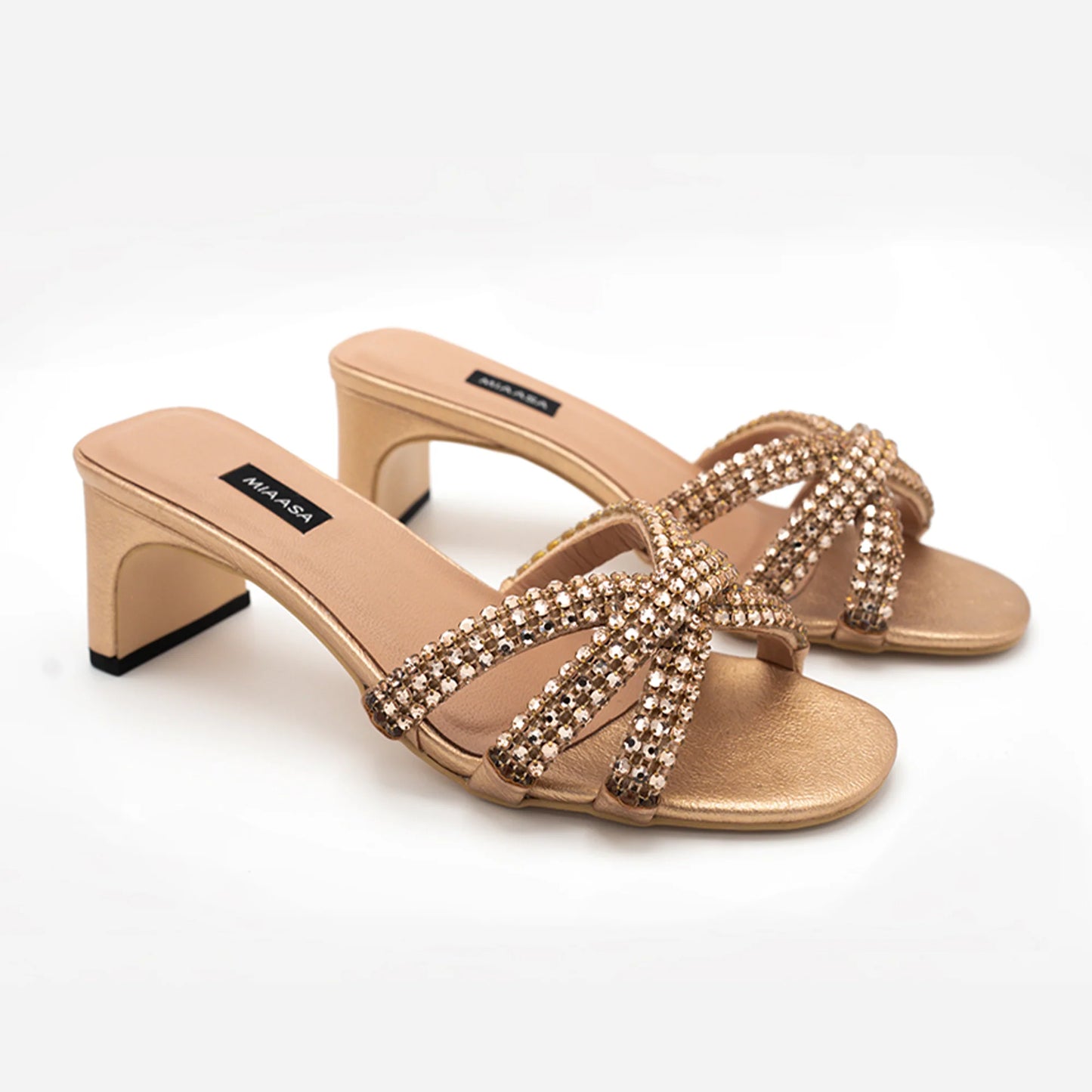 Ariana 50 - Rose Gold | Miaasa | Footwear