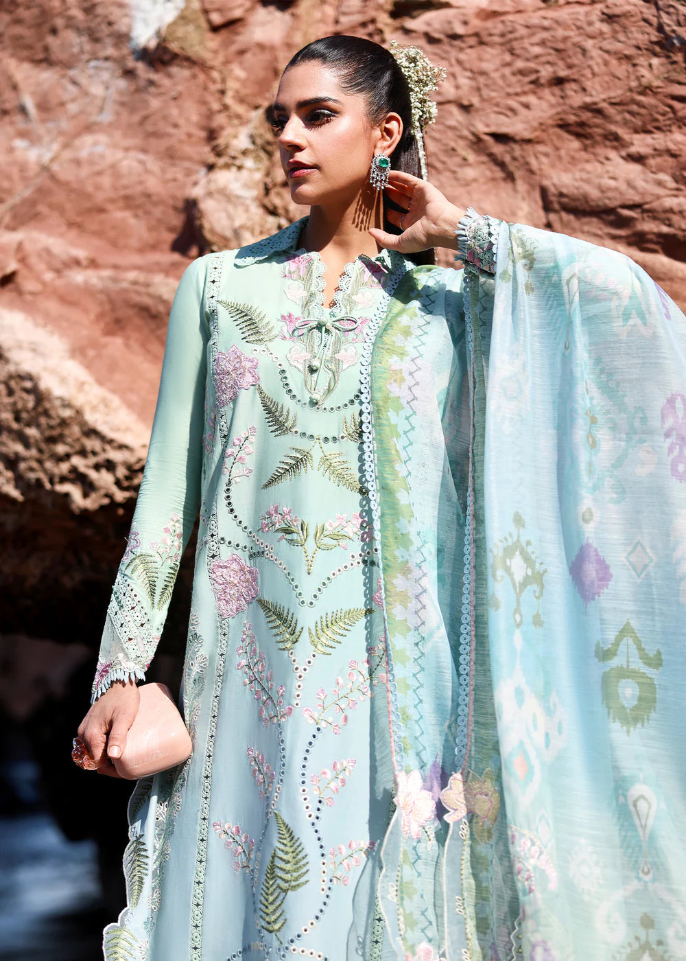 TALI 3-B | Breeze Unstitched Lawn'26 | Saira Shakira