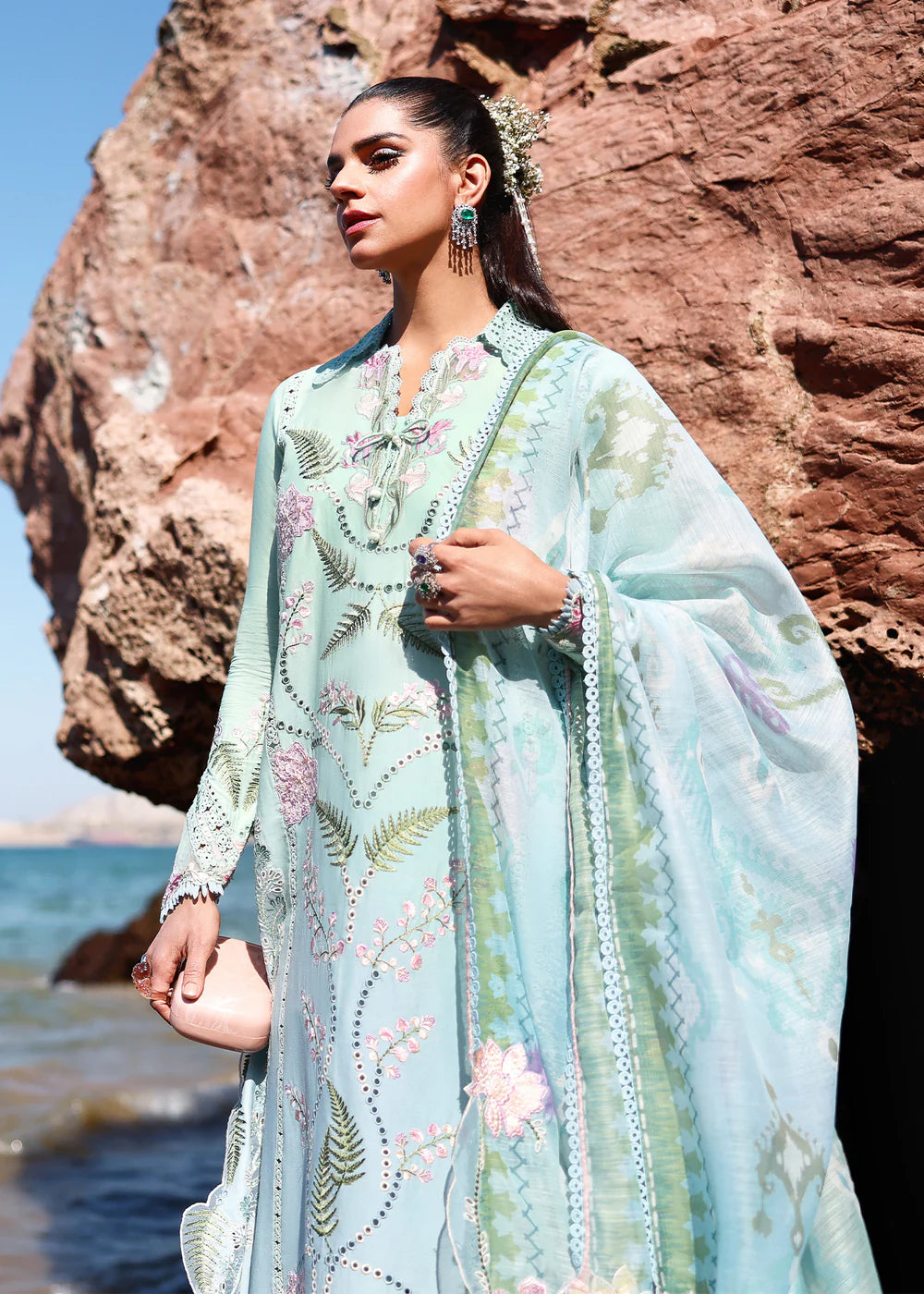 TALI 3-B | Breeze Unstitched Lawn'26 | Saira Shakira