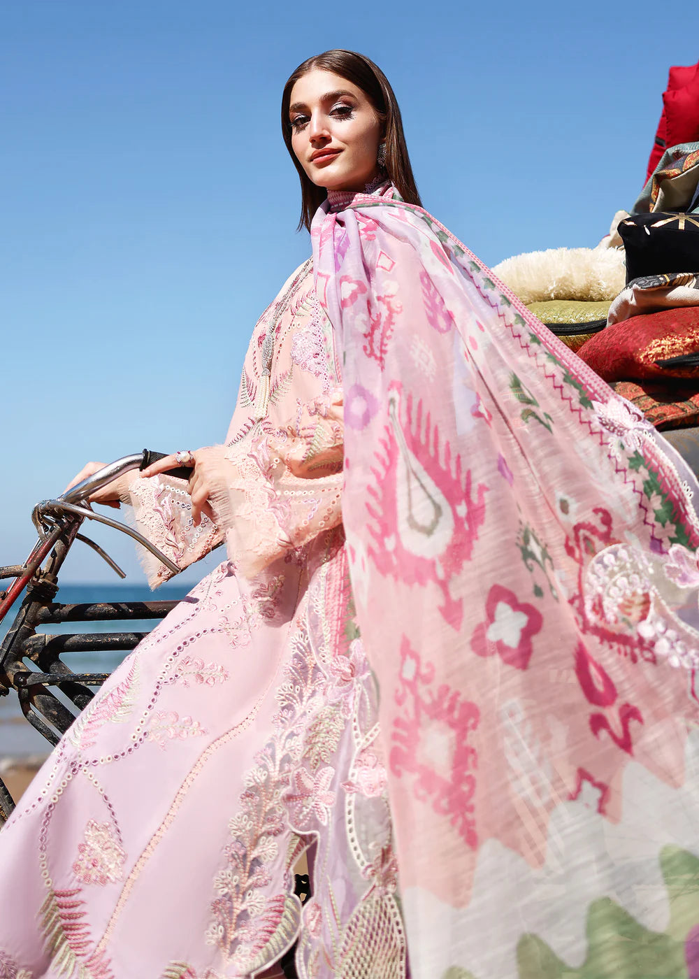 TALI 3-A | Breeze Unstitched Lawn'26 | Saira Shakira