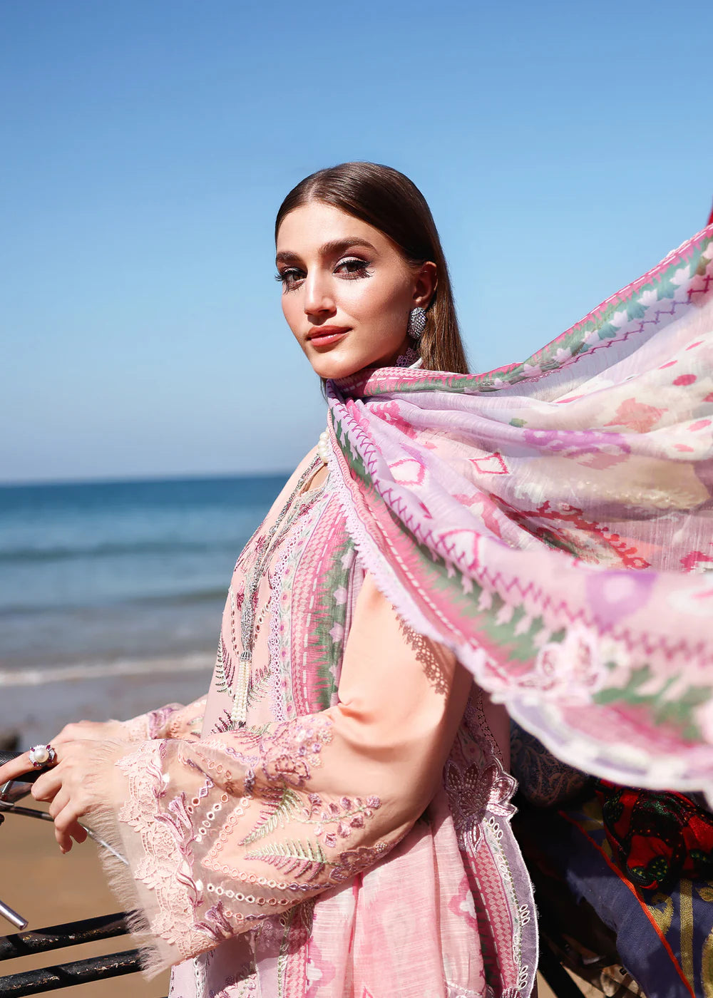 TALI 3-A | Breeze Unstitched Lawn'26 | Saira Shakira