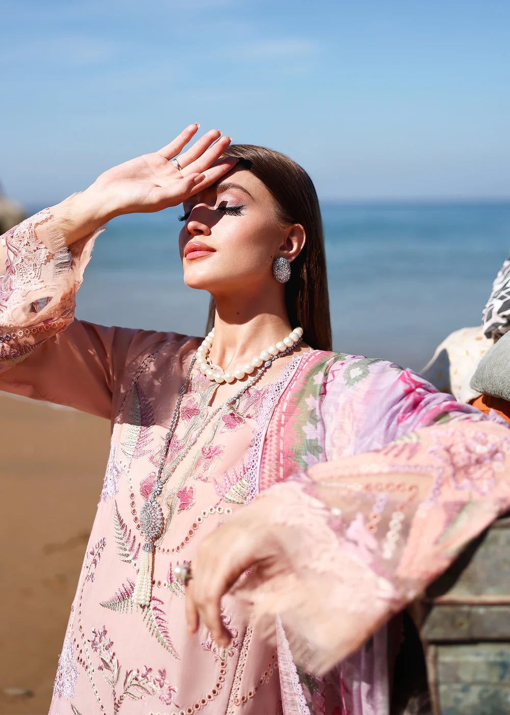 TALI 3-A | Breeze Unstitched Lawn'26 | Saira Shakira