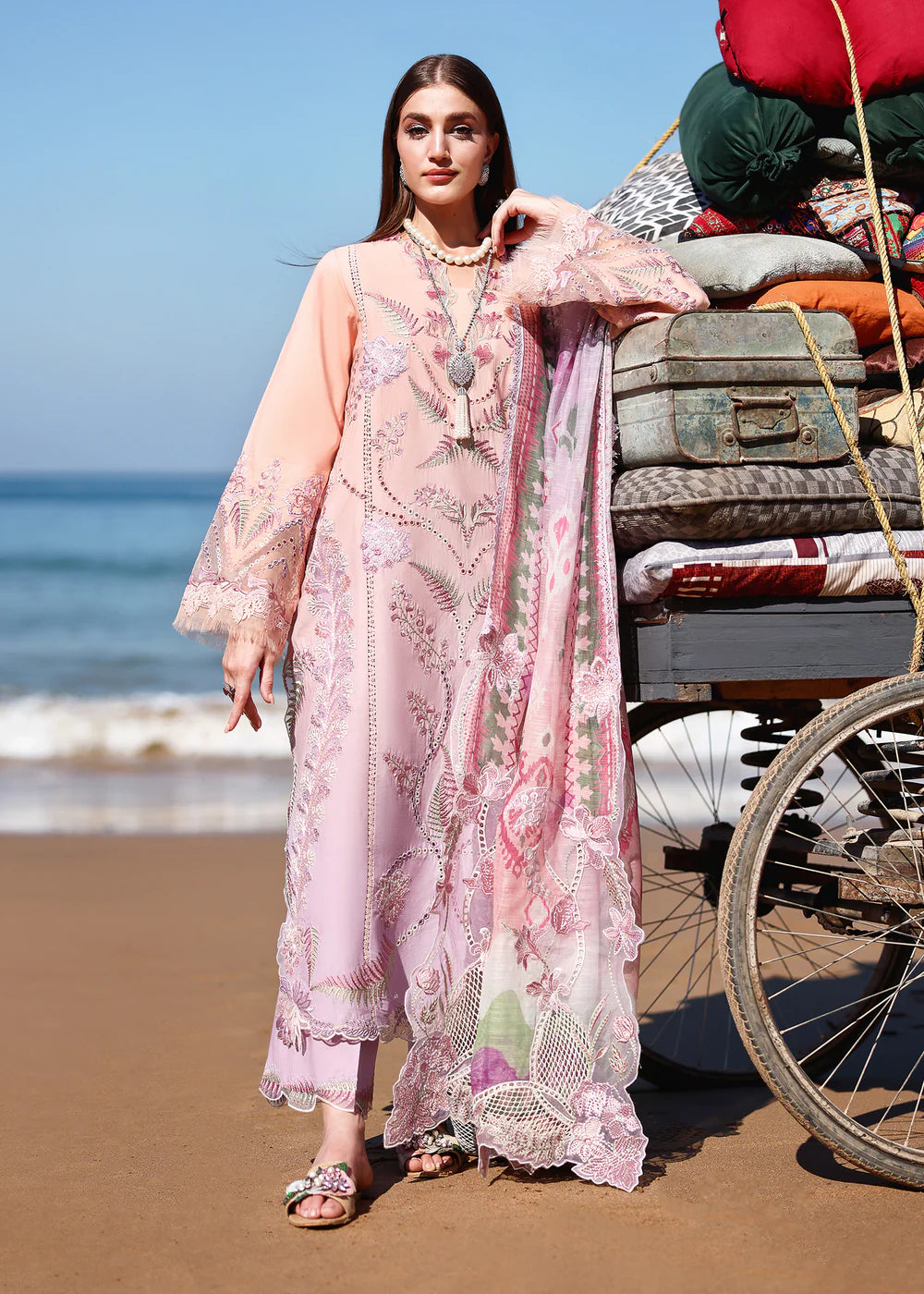 TALI 3-A | Breeze Unstitched Lawn'26 | Saira Shakira