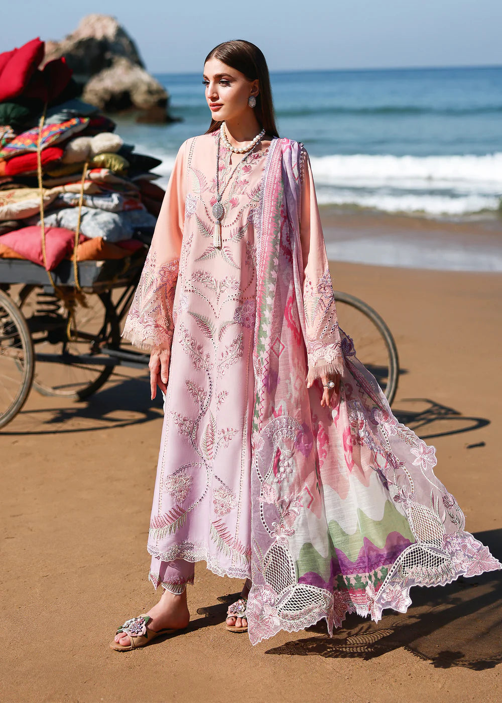 TALI 3-A | Breeze Unstitched Lawn'26 | Saira Shakira
