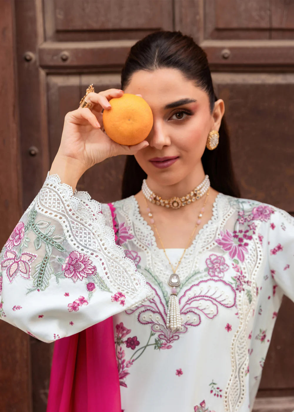 IVY-1-A | Breeze Unstitched Lawn'26 | Saira Shakira