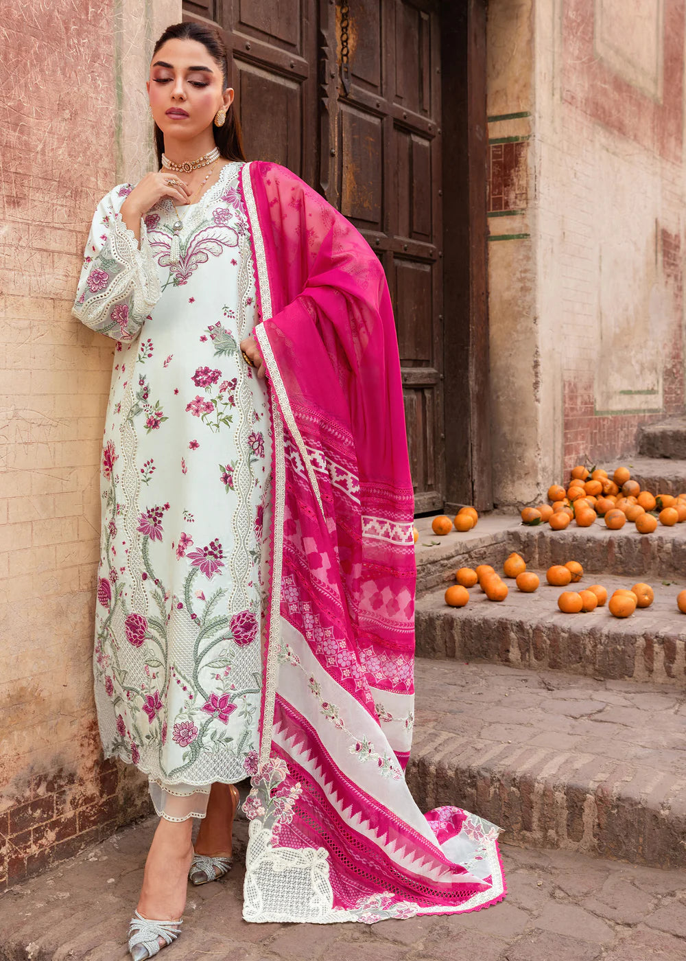 IVY-1-A | Breeze Unstitched Lawn'26 | Saira Shakira