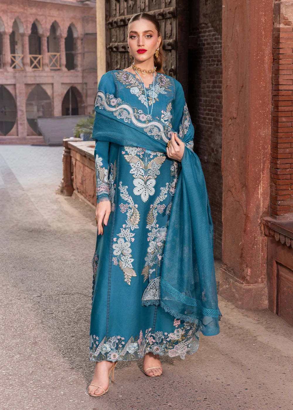 VERA-9-A | Breeze Unstitched Lawn'26 | Saira Shakira