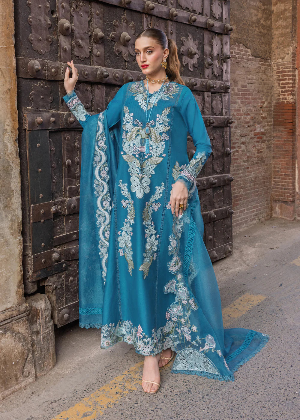 VERA-9-A | Breeze Unstitched Lawn'26 | Saira Shakira