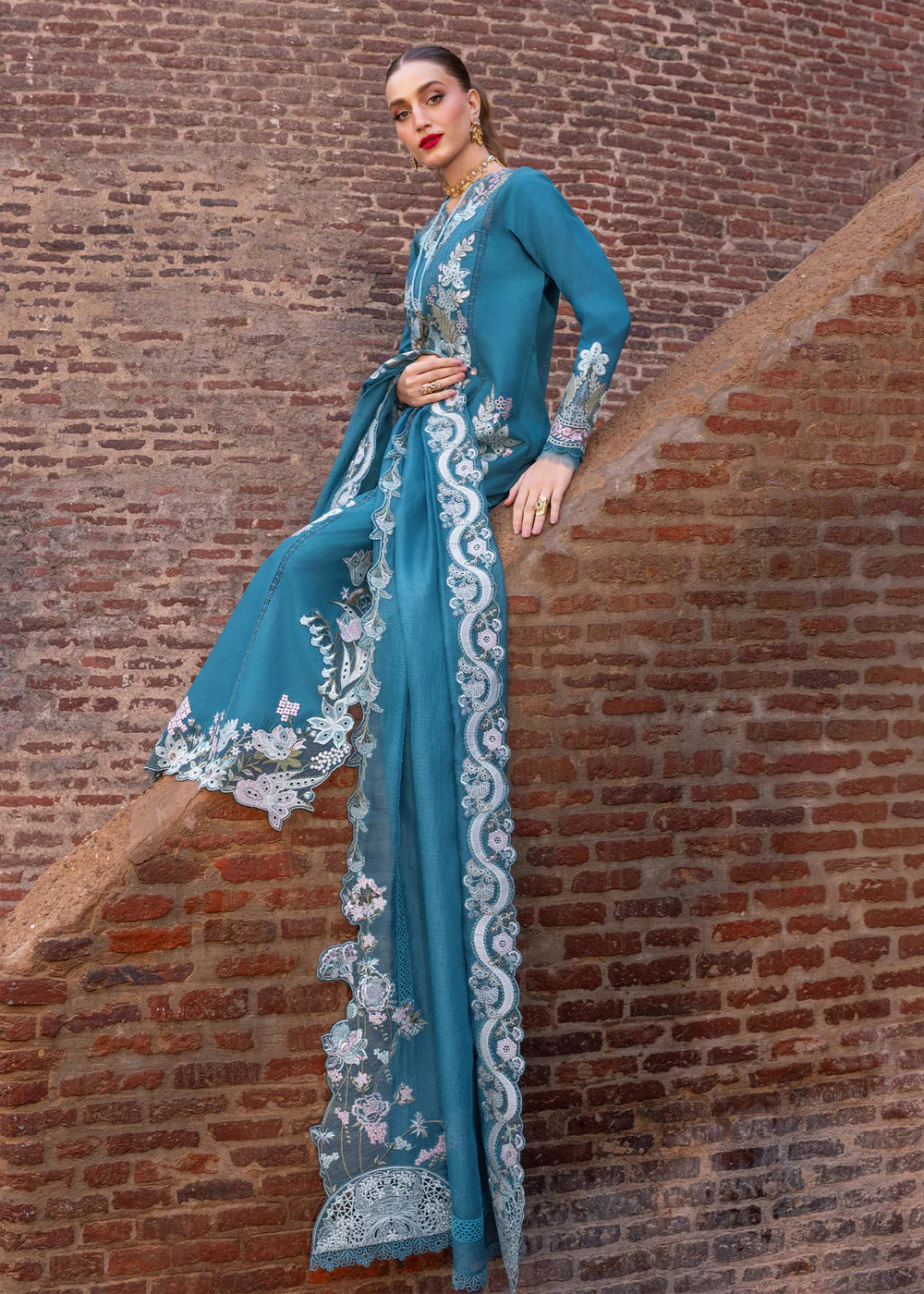 VERA-9-A | Breeze Unstitched Lawn'26 | Saira Shakira