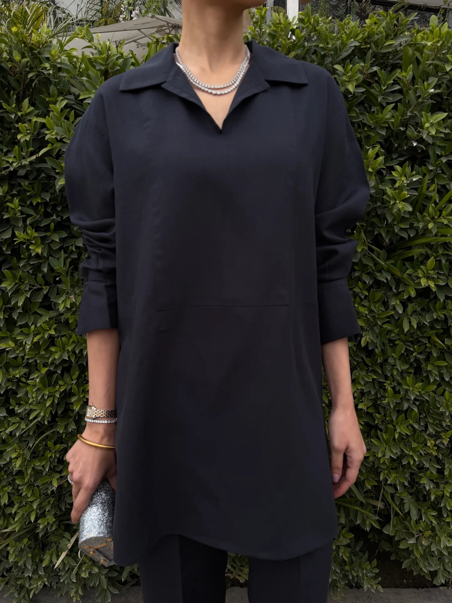 Charcoal Linen Willow Set | Sak Atelier