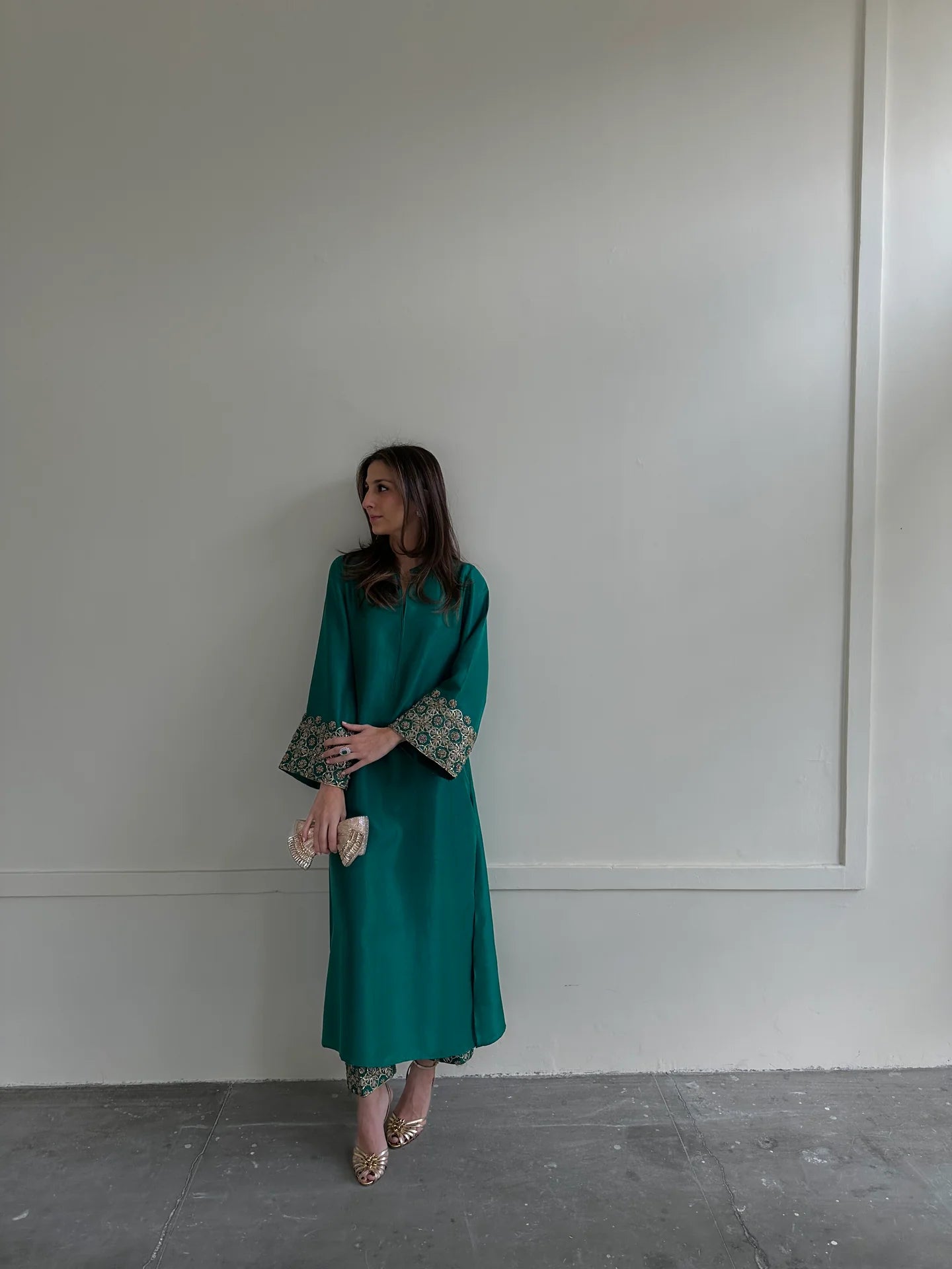 VERDE SILK FORMAL | SAK ATELIER