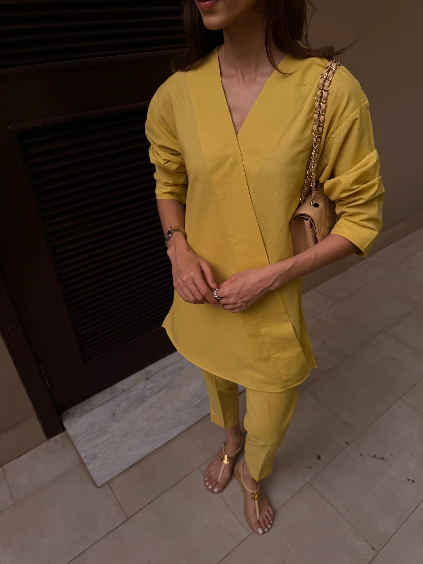 Chartreuse Marco Set | Sak Atelier