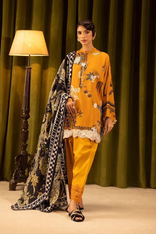 M253-020A-3CR | Muzlin Winter'25 | SANA SAFINAZ