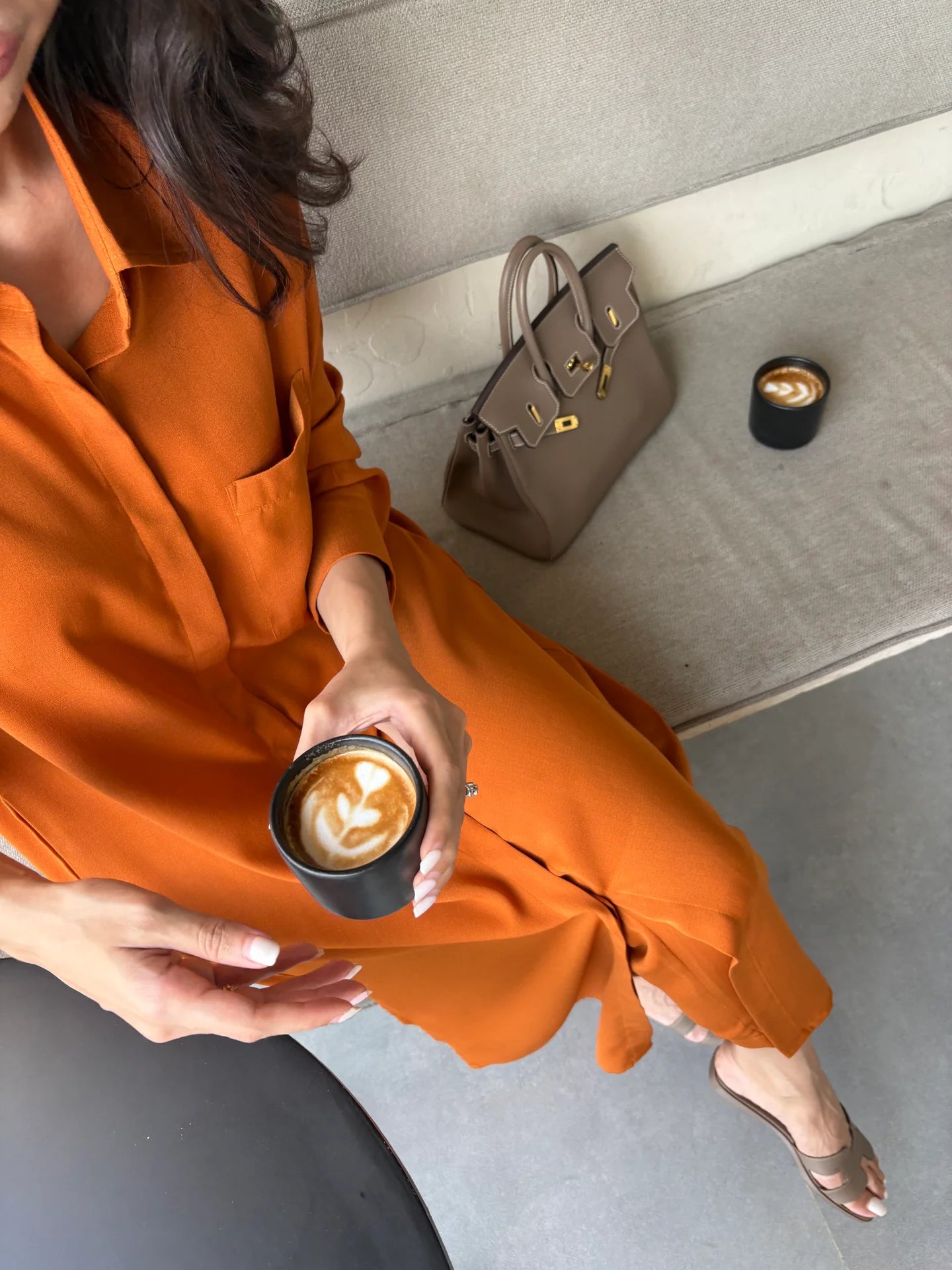 BURNT ORANGE TRAVEL SET | Sak Atelier