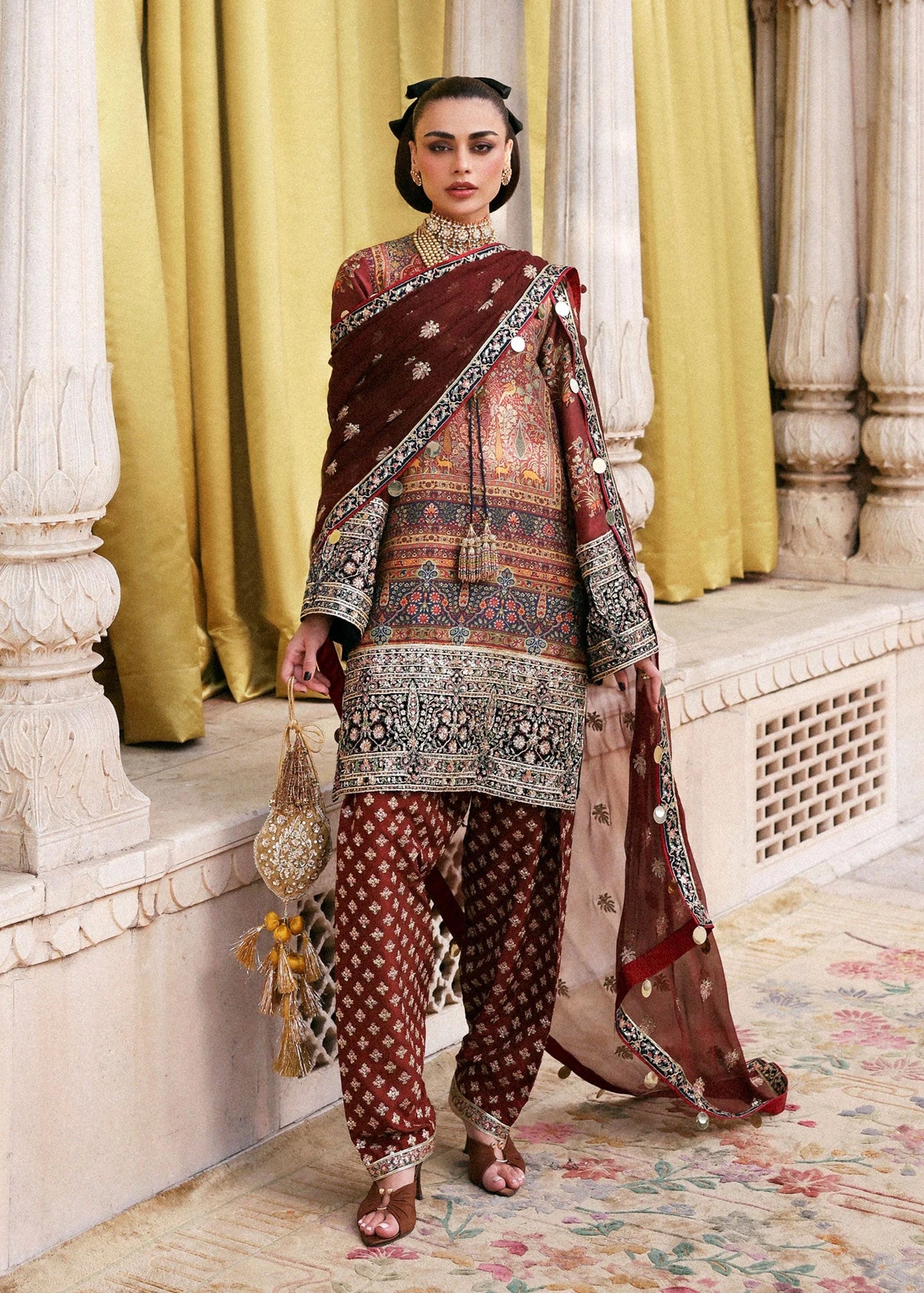 Brickelle | Luxury Pret '25 | HUSSAIN REHAR