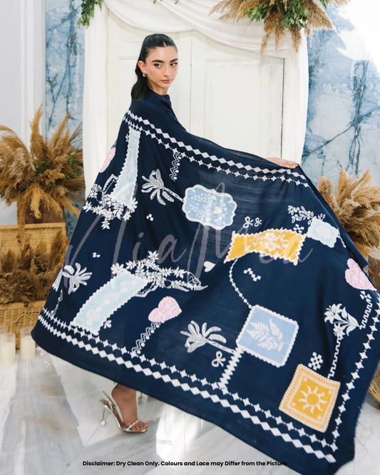 Belle Shawl | Pashmina Drop 1 |  Nia Mia