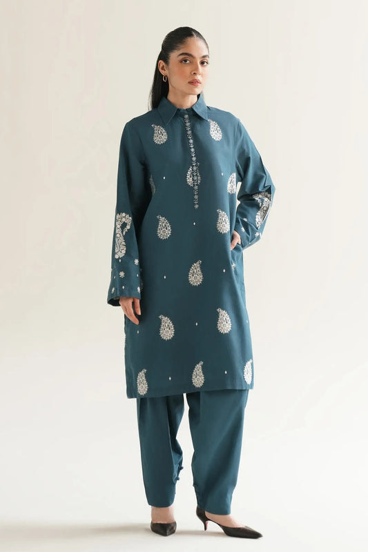ZR25B0921 | BASICS A/W 2025 | Love Coco By Zarashahjahan Pret 2025
