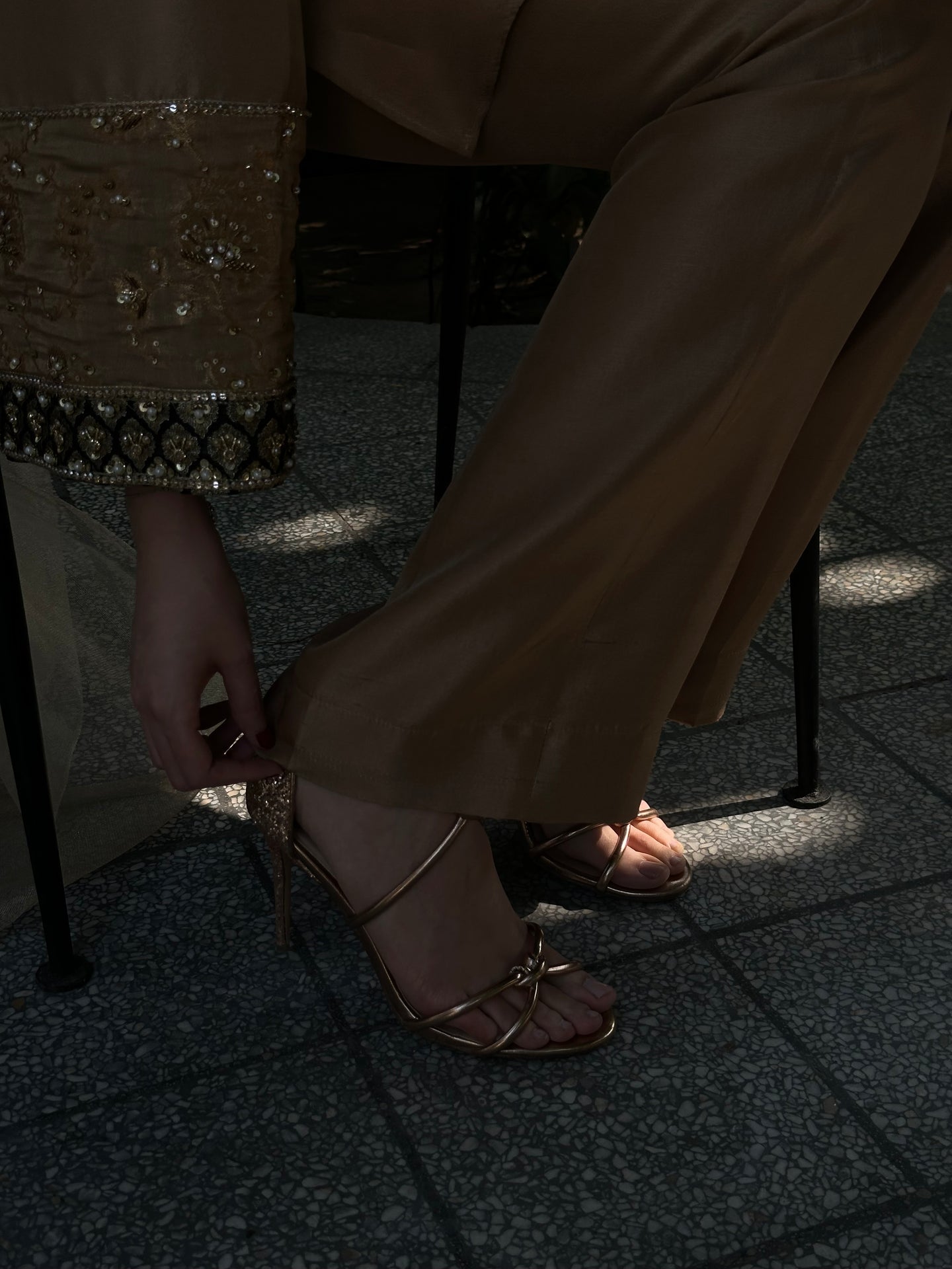 GOLD CELINA FORMAL | SAK ATELIER