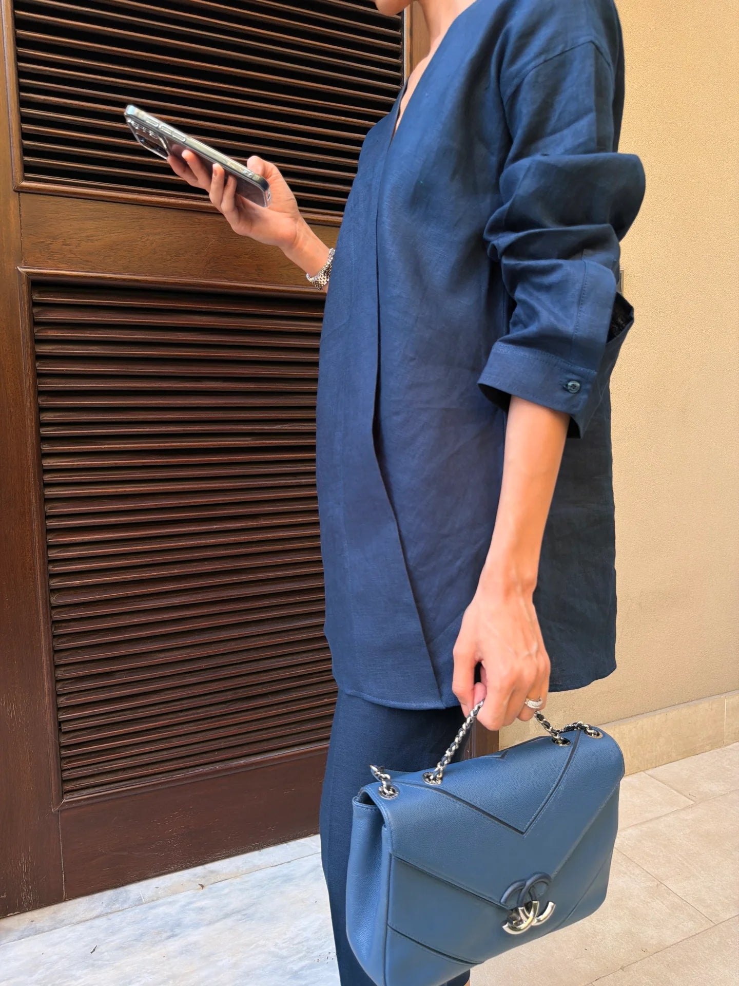 Navy Marco Set | Sak Atelier