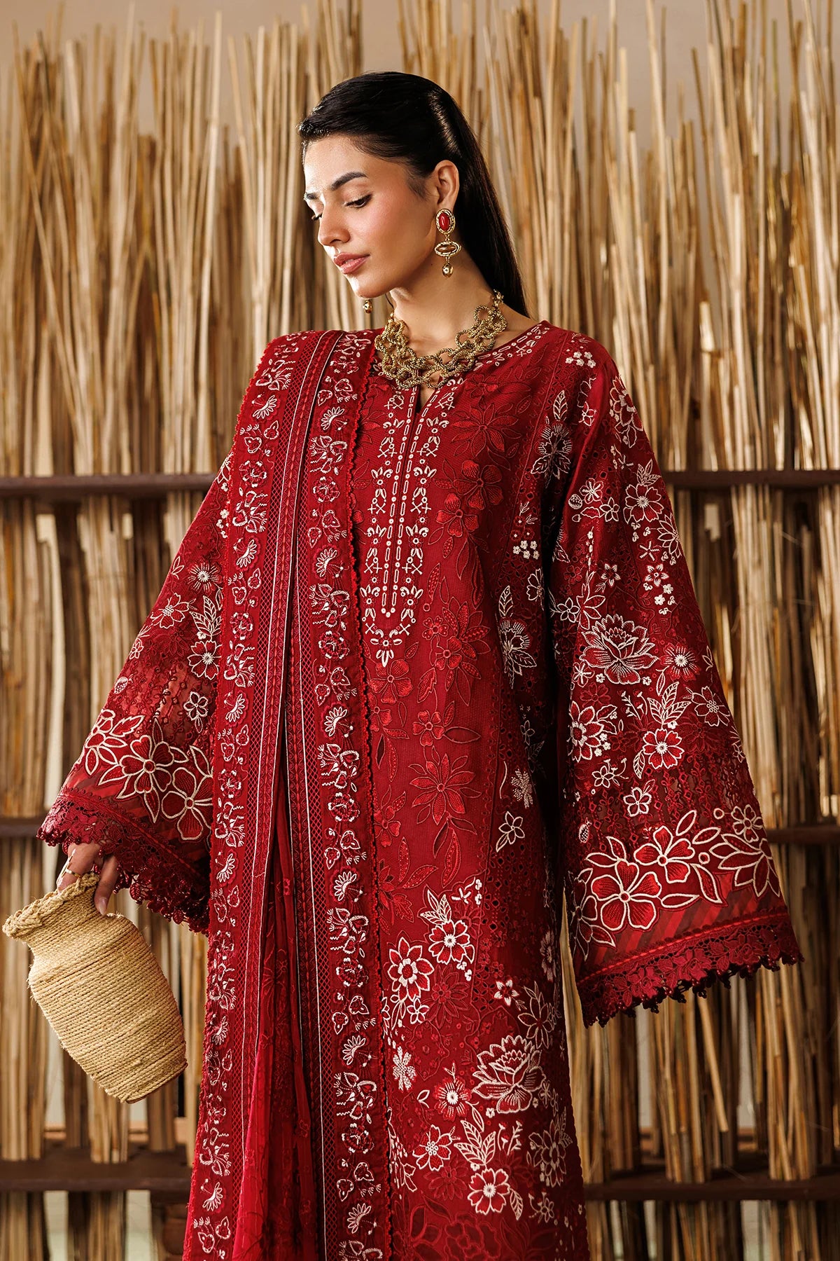 ELU26D05 | UNSTITCHED EID LAWN | Baroque