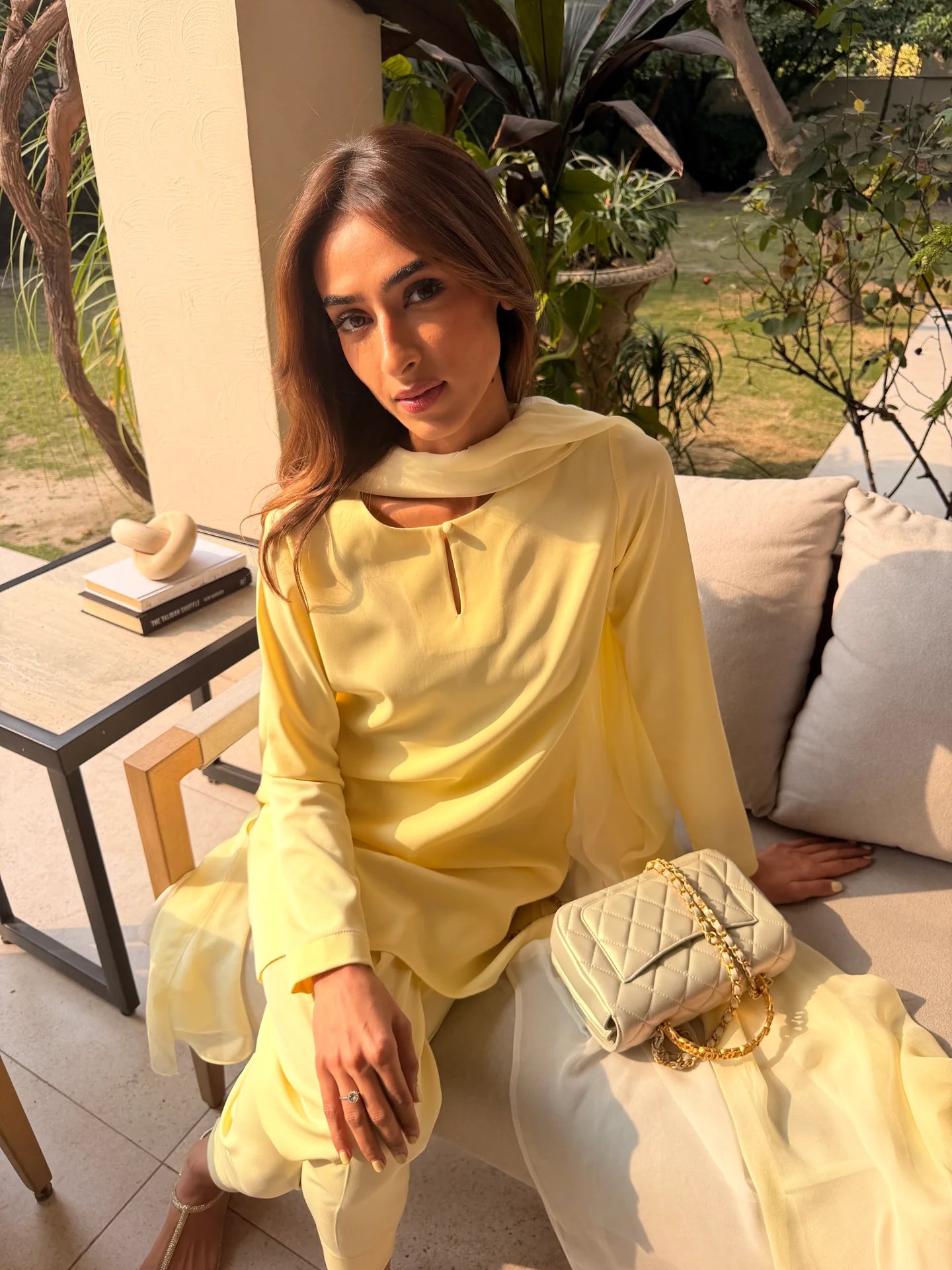 LIGHT YELLOW GRACIE SET | Sak Atelier