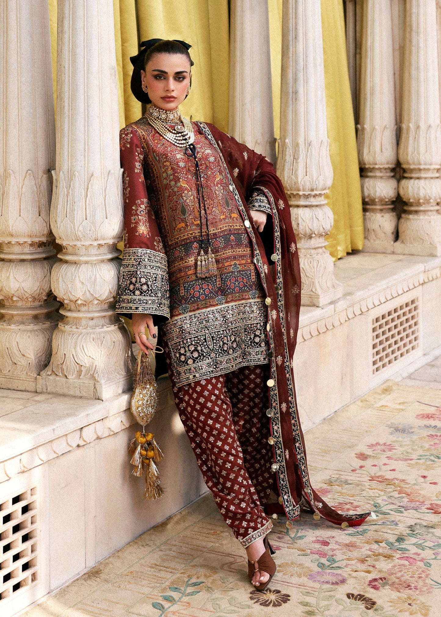 Brickelle | Luxury Pret '25 | HUSSAIN REHAR