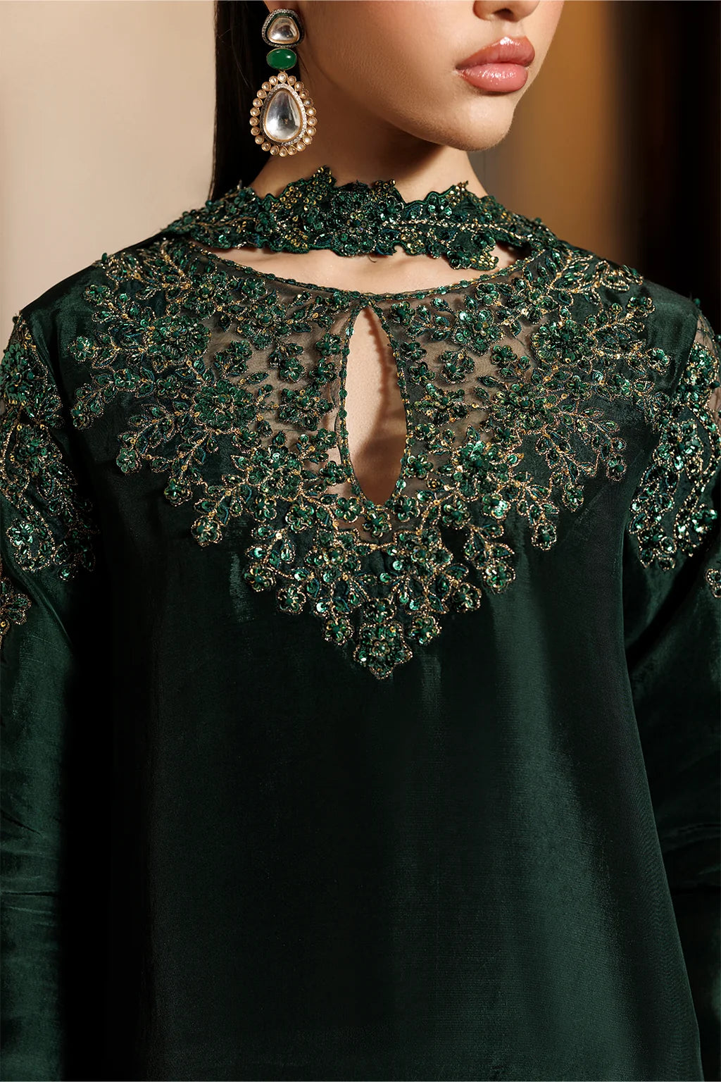 UE-725 Dyed Ramen Silk | Festive Formals ‘26 | Iznik