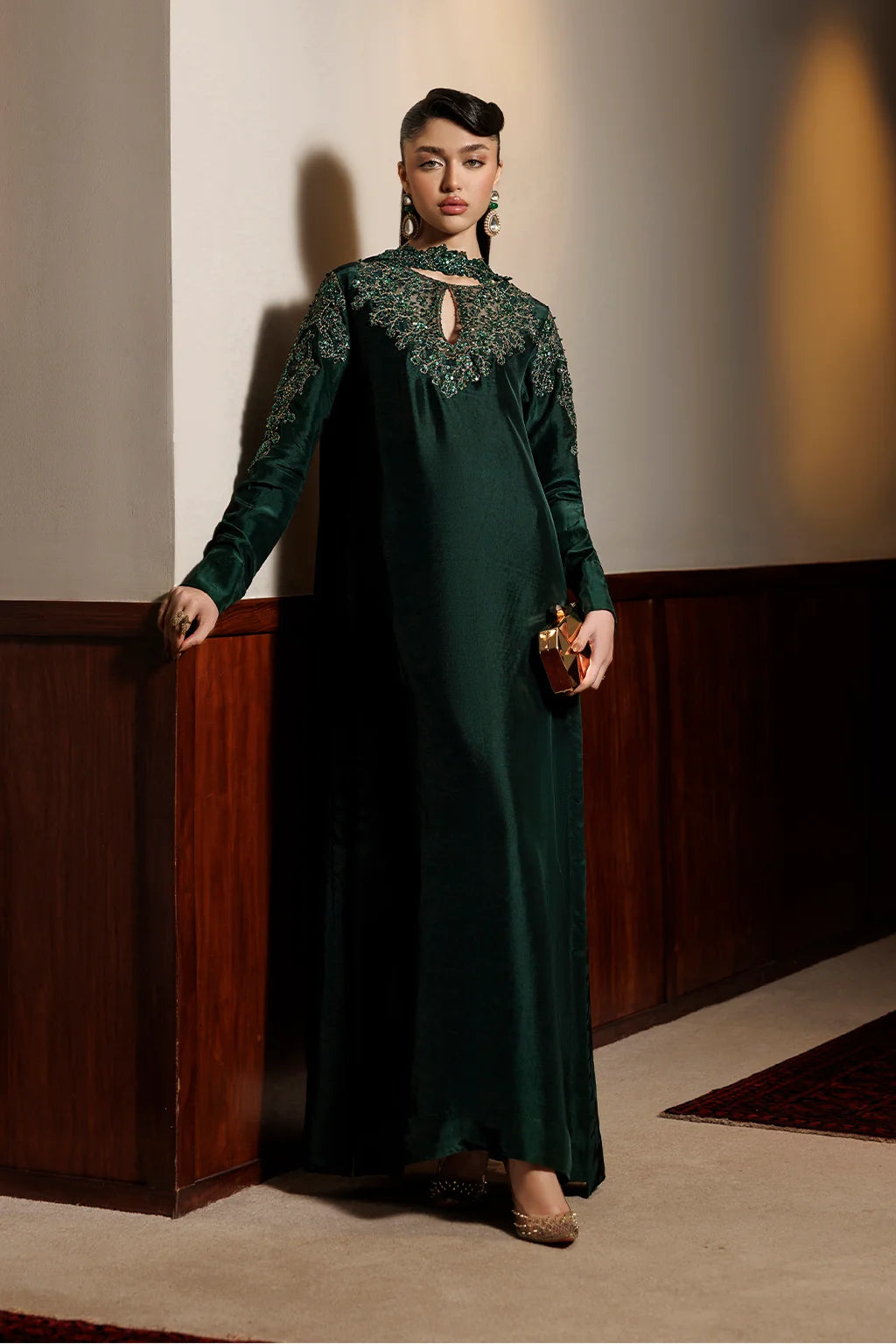 UE-725 Dyed Ramen Silk | Festive Formals ‘26 | Iznik