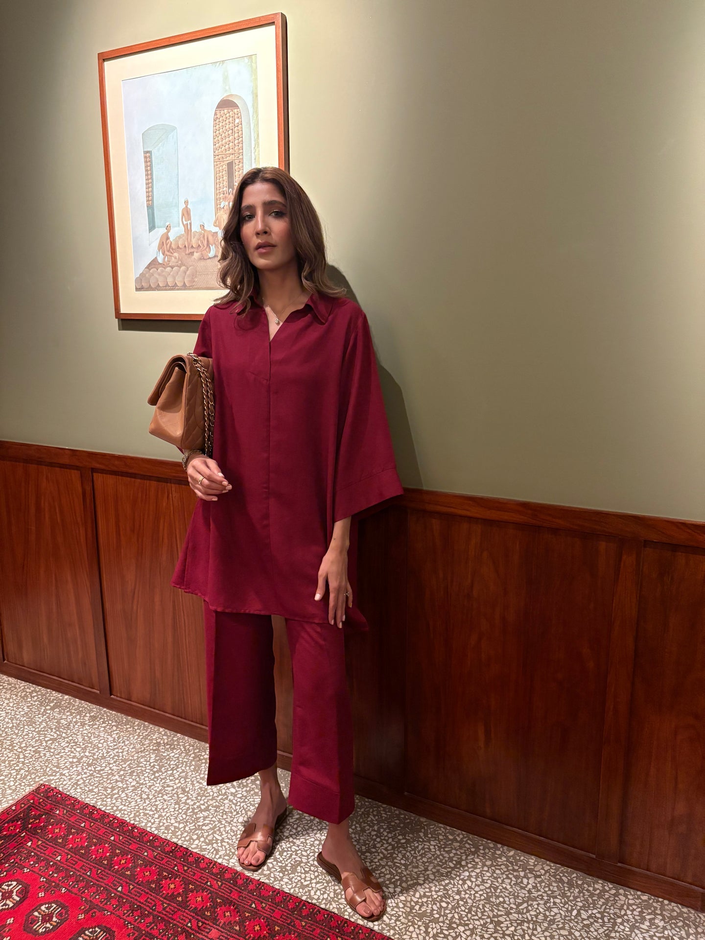 DEEP RED TOBY SET | SAK ATELIER