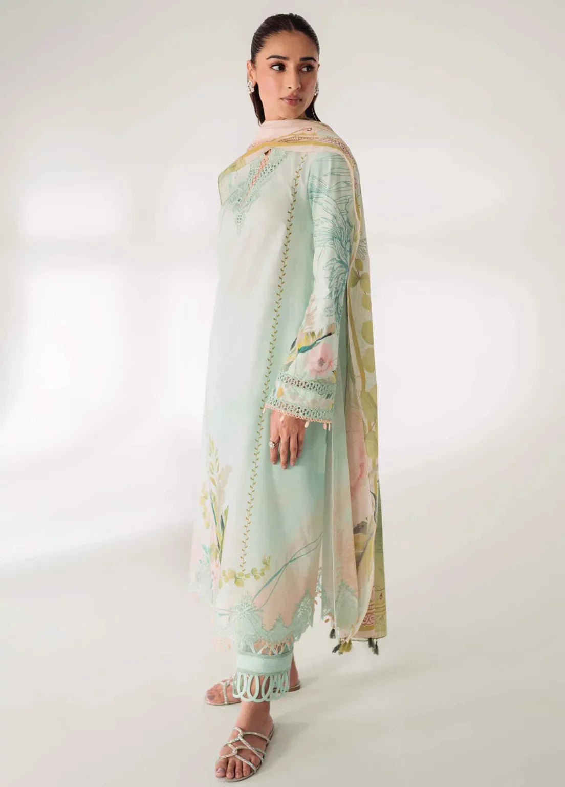 Nella | Qprints By Qalamkar Embroidered Lawn 2024