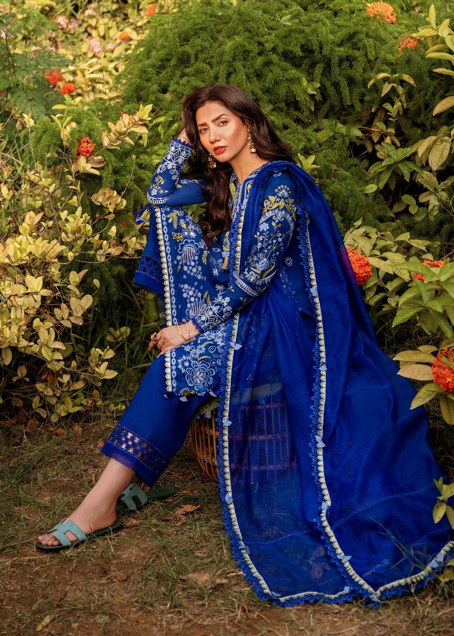 Dalia (A)|Sadaf Fawad Khan Lawn Vol II