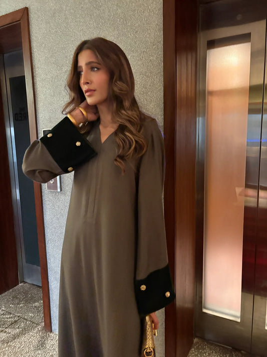 DEEP OLIVE LIA SET | SAK ATELIER