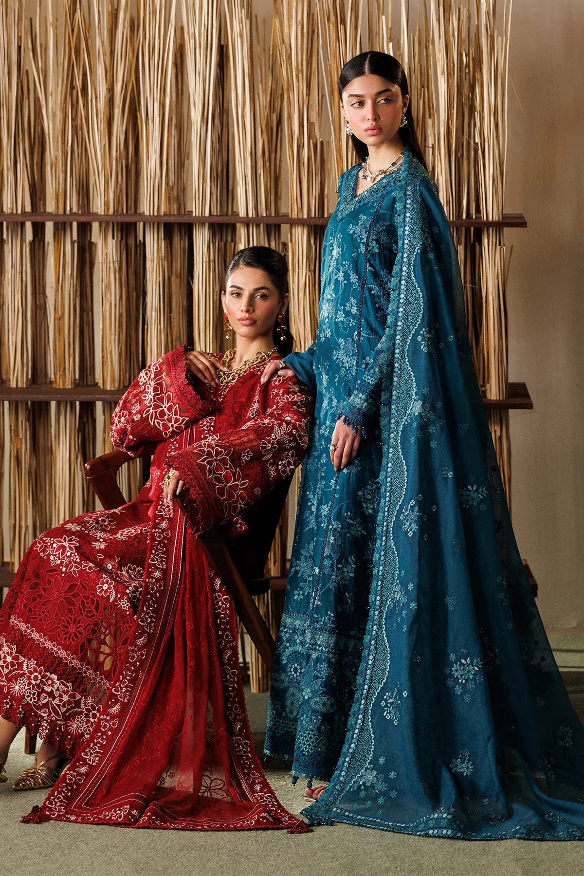 ELU26D05 | UNSTITCHED EID LAWN | Baroque